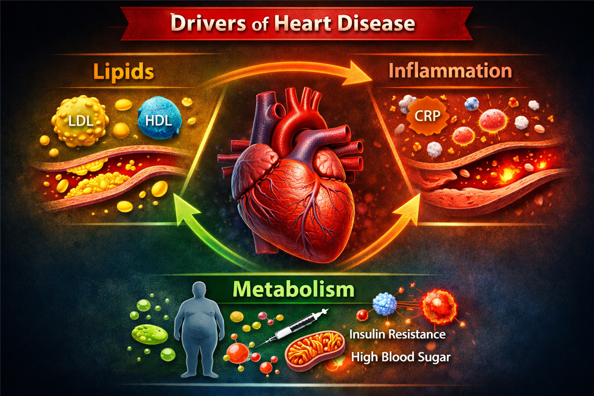 Drivers of heart disease